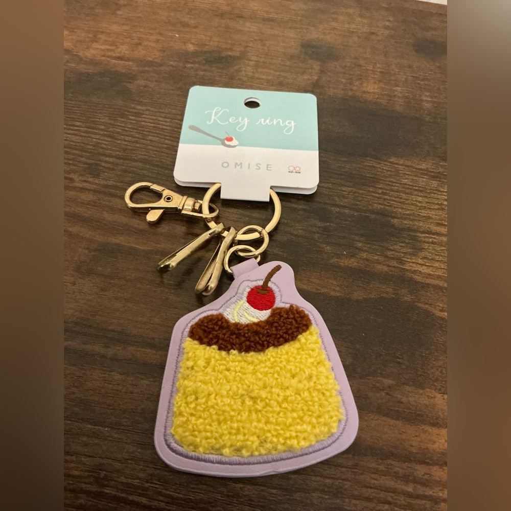 A Rare NWT Sagara Embroidery Omise Sun-Star Stationery From Japan Keychain Fob